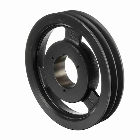 Browning 2 Groove Cast Iron Bushed Bore Multiple Sheave, 2B5V90 2B5V90